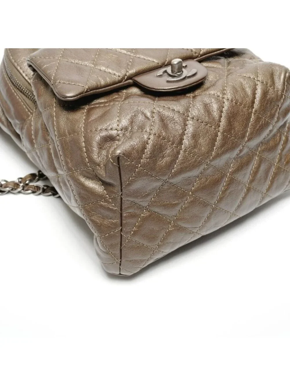 Chanel Backpack Lambskin Quilted Sac - Picture 5 of 10